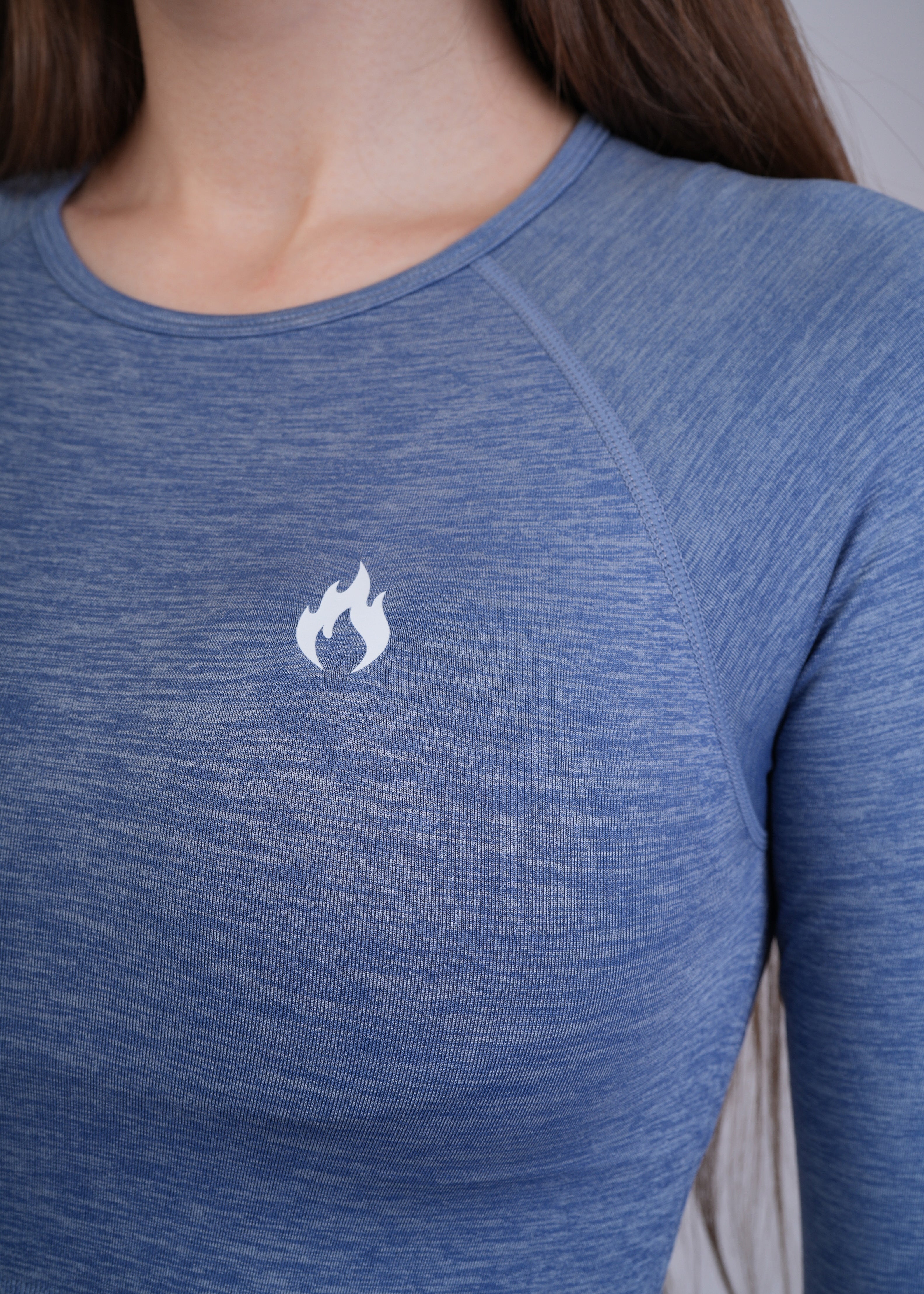 Seamless long sleeves crop top Spofire