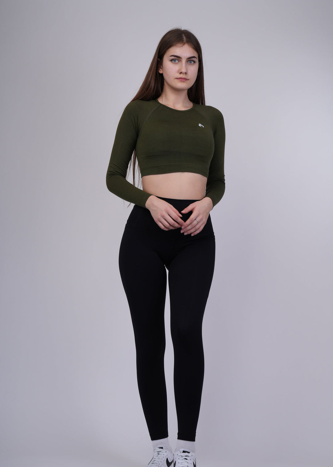 Seamless long sleeves crop top Spofire