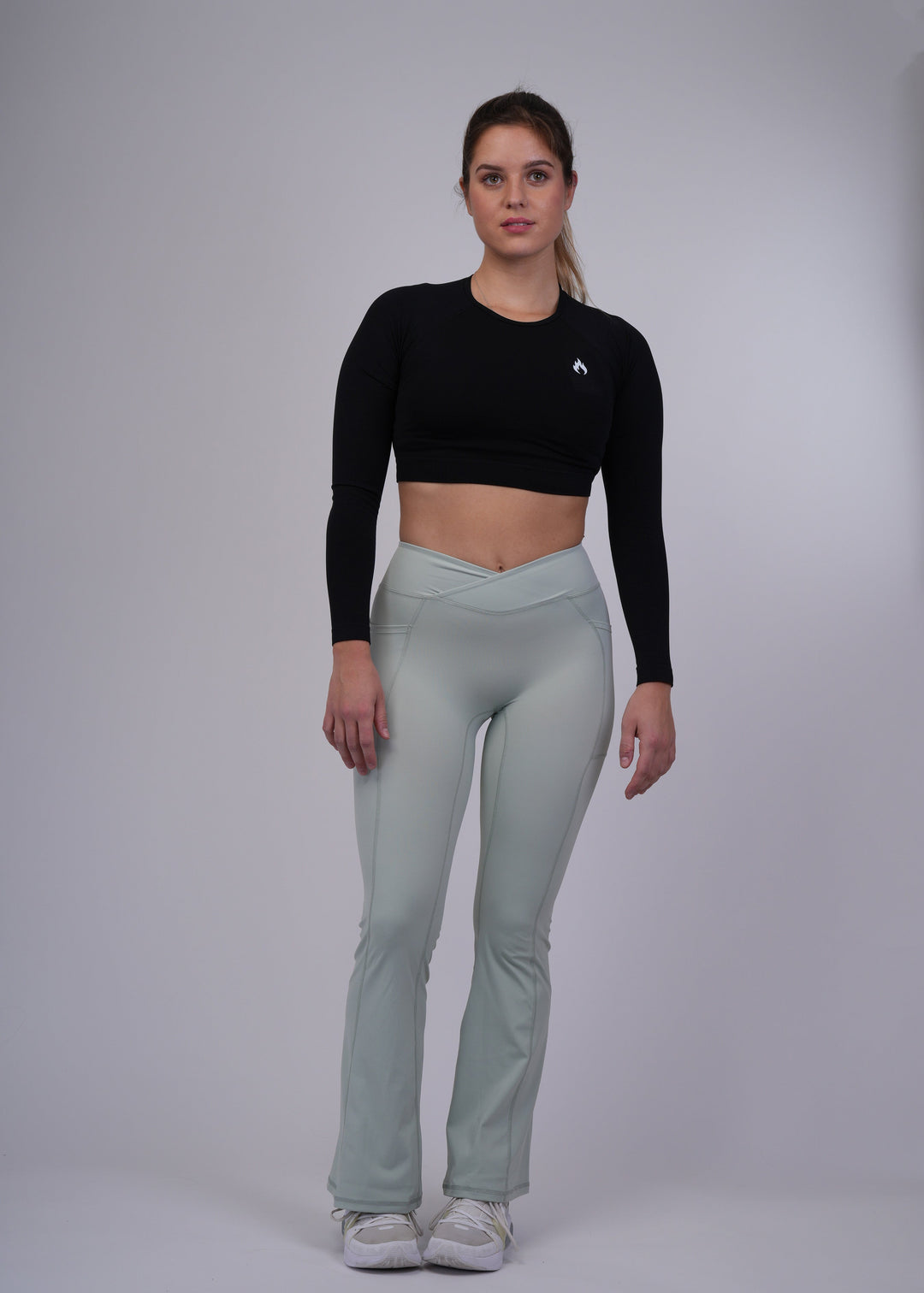 Seamless long sleeves crop top Spofire