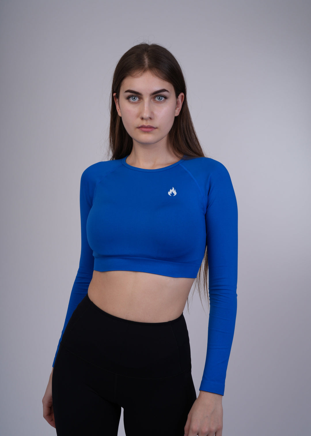 Seamless long sleeves crop top Spofire